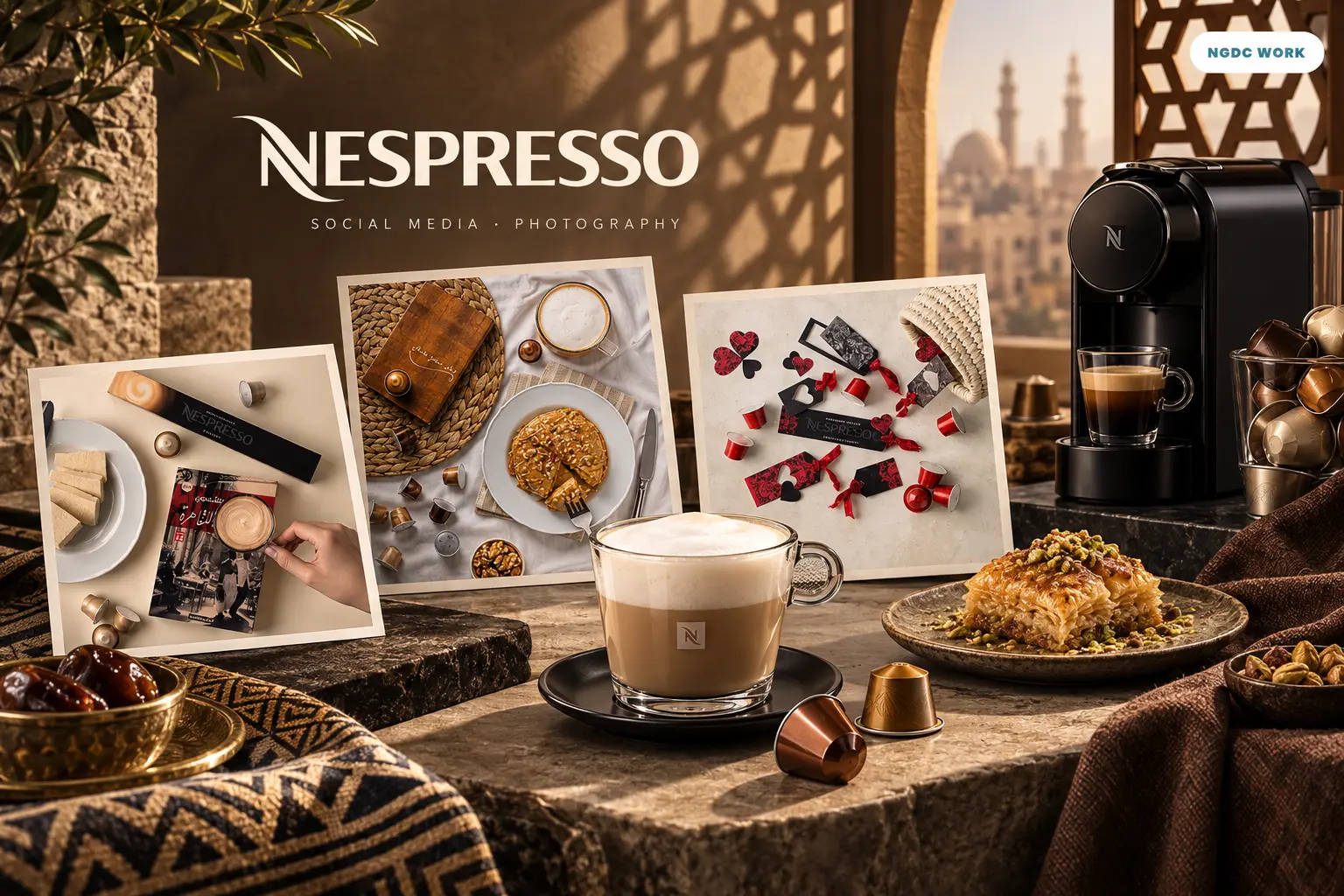 Nespresso Egypt work by NGDC